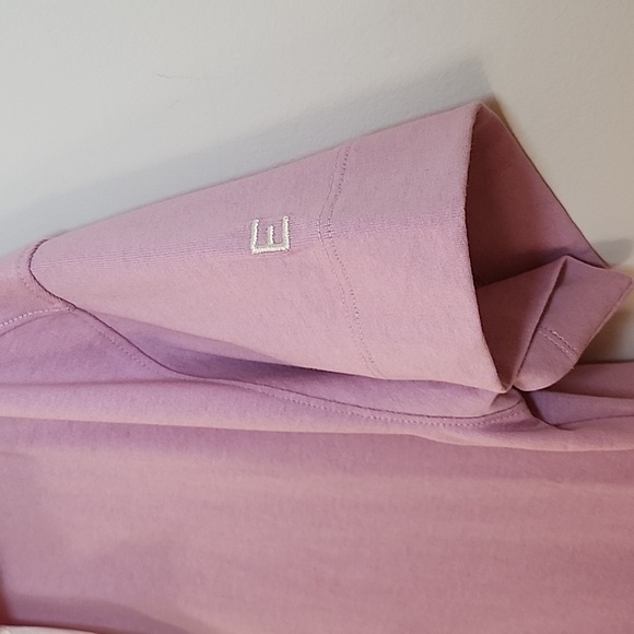 NWT Everlane Womens Polo Dress 100% Organic Cotton Preppy Collared Pink Sz Small - Picture 9 of 16